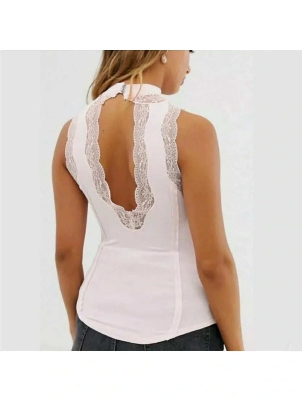 Free People Dale Lace Tank
